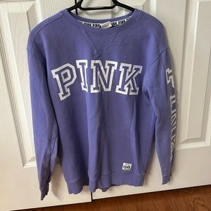 PINK Victoria Secret Sweatshirt Size XS (color: purple)
